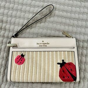 Kate Spade Ladybug wristlet